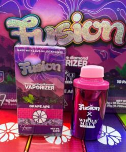 Fusion x Wholemelt Collab 2g Live Diamond Disposables available for sale in stock at affordable prices buy in bulk at best discount prices
