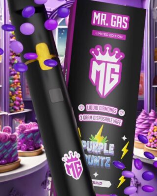 Mr Gas Purple Runtz 3g Disposable vape available for sale in stock at affordable prices buy in bulk at best discount prices