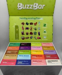 Buzz Bar 20 Amazing Flavors (Hybrid) available for sale in stock at affordable prices buy in bulk at best discount prices