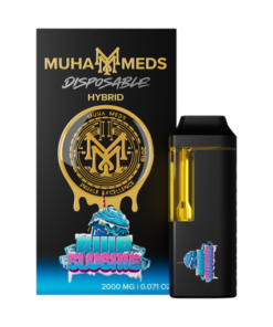Muha Meds 2g Disposable Blue Slushie Hybrid available for sale in stock at affordable prices buy in bulk at best discount prices