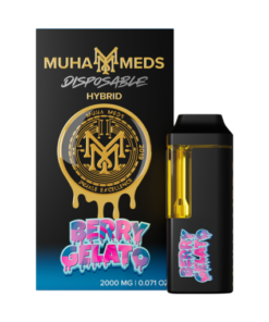 Muha Meds 2g Disposable Berry Gelato Hybrid available for sale in stock at affordable prices buy in bulk at best discount prices