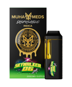 Muha Meds 2g Disposable Skywalker OG Indica available for sale in stock at affordable prices buy in bulk at best discount prices