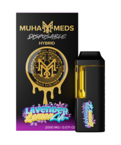 Muha Meds 2g Disposable Lavender Lemon Lift Hybrid available for sale in stock at affordable prices buy in bulk at best discount prices