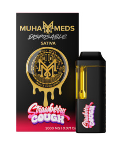 Muha Meds 2g Disposable Strawberry Cough Sativa available for sale in stock at affordable prices buy in bulk at best discount prices